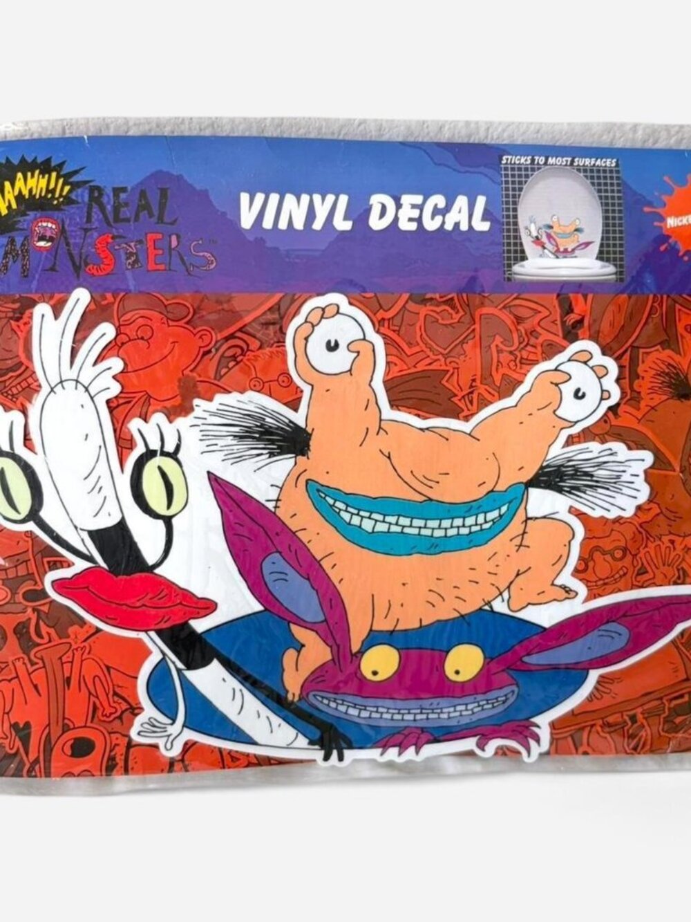 Aaahh!!! Real Monsters Vinyl Decal Sticker New